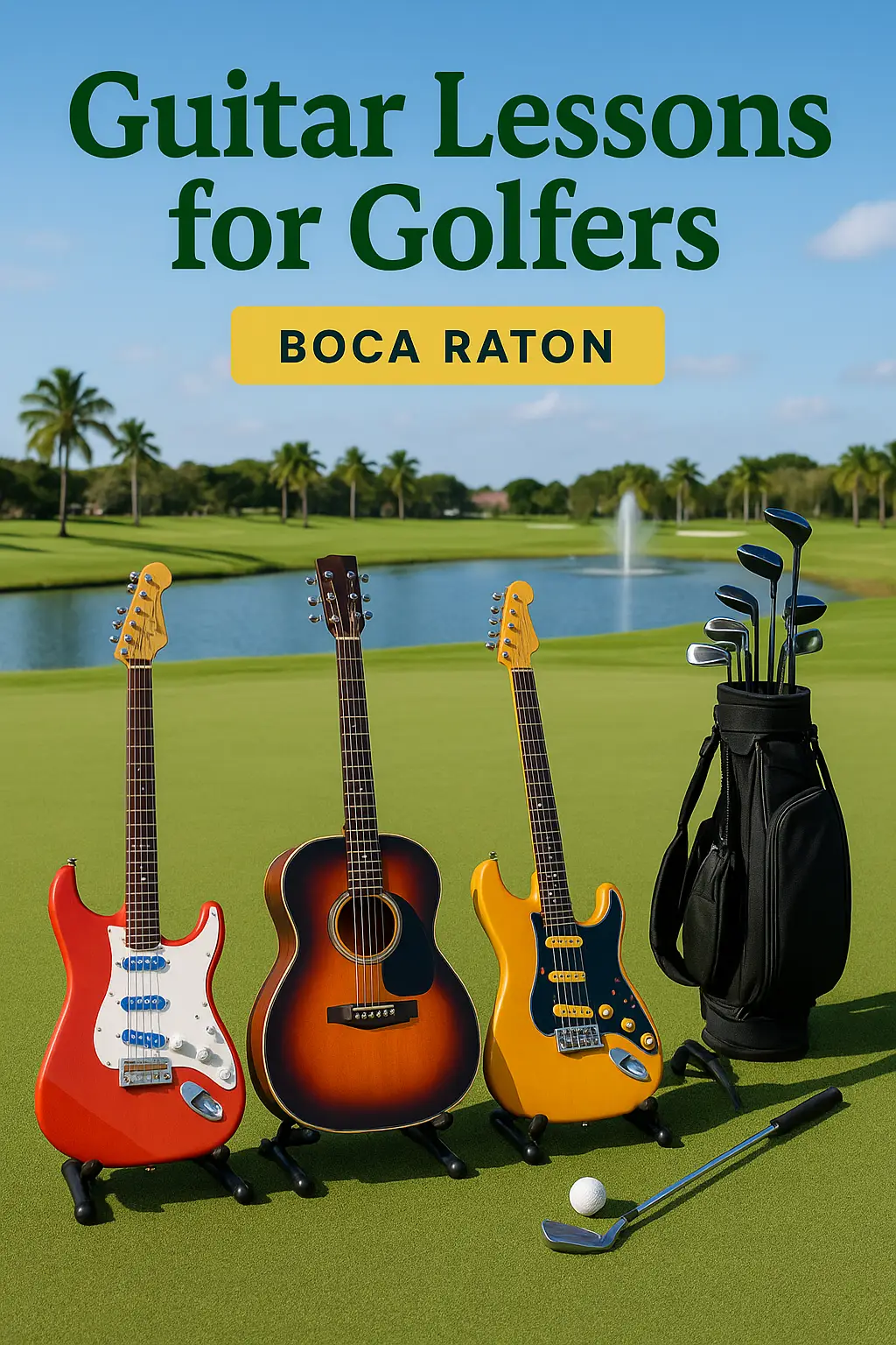 Guitar After Golf - A Creative Hobby for Boca Raton Golfers